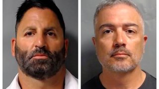 This combination of photos provided by the U.S. Attorney’s Office in the Southern District of New York on Oct. 26, 2023, shows John Costanzo Jr., left, and Manny Recio. A federal jury convicted the two former U.S. Drug Enforcement Administration supervisors, Costanzo Jr. and Recio, Wednesday, Nov. 8, 2023, of leaking confidential information to defense attorneys as part of a bribery conspiracy that prosecutors said imperiled high-profile cases and the lives of overseas drug informants.