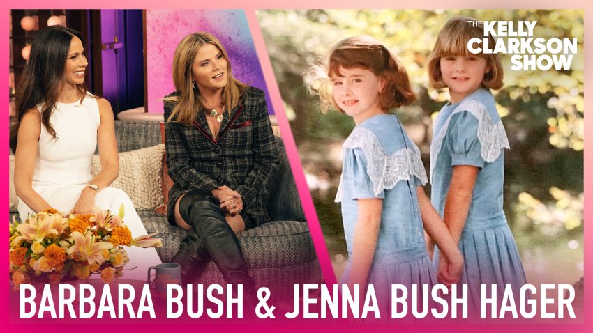 Jenna Bush Hager and Barbara Bush react to throwback photo