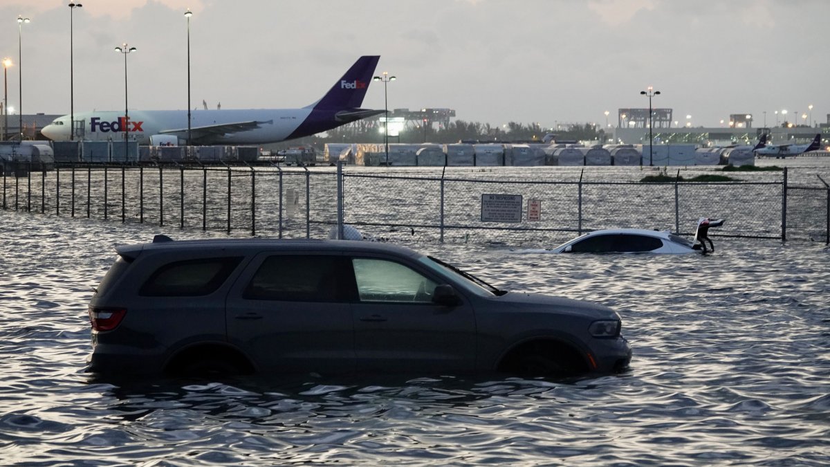 Fort Lauderdale is 2023’s wettest city in the US. See how much rain