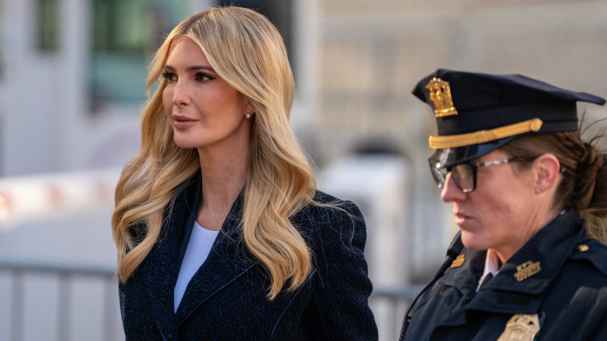 NEW YORK, NEW YORK – NOVEMBER 08: Ivanka Trump, former President Donald Trump’s daughter, enters New York State Supreme Court for his civil fraud trial on November 08, 2023 in New York City. Former President Trump has testified in the case that alleges he and his two sons Donald Trump Jr. and Eric Trump conspired to inflate his net worth on financial statements provided to banks and insurers to secure loans. New York Attorney General Letitia James has sued seeking $250 million in damages. Ivanka Trump is scheduled to testify today after her lawyers were unable to block her testimony.