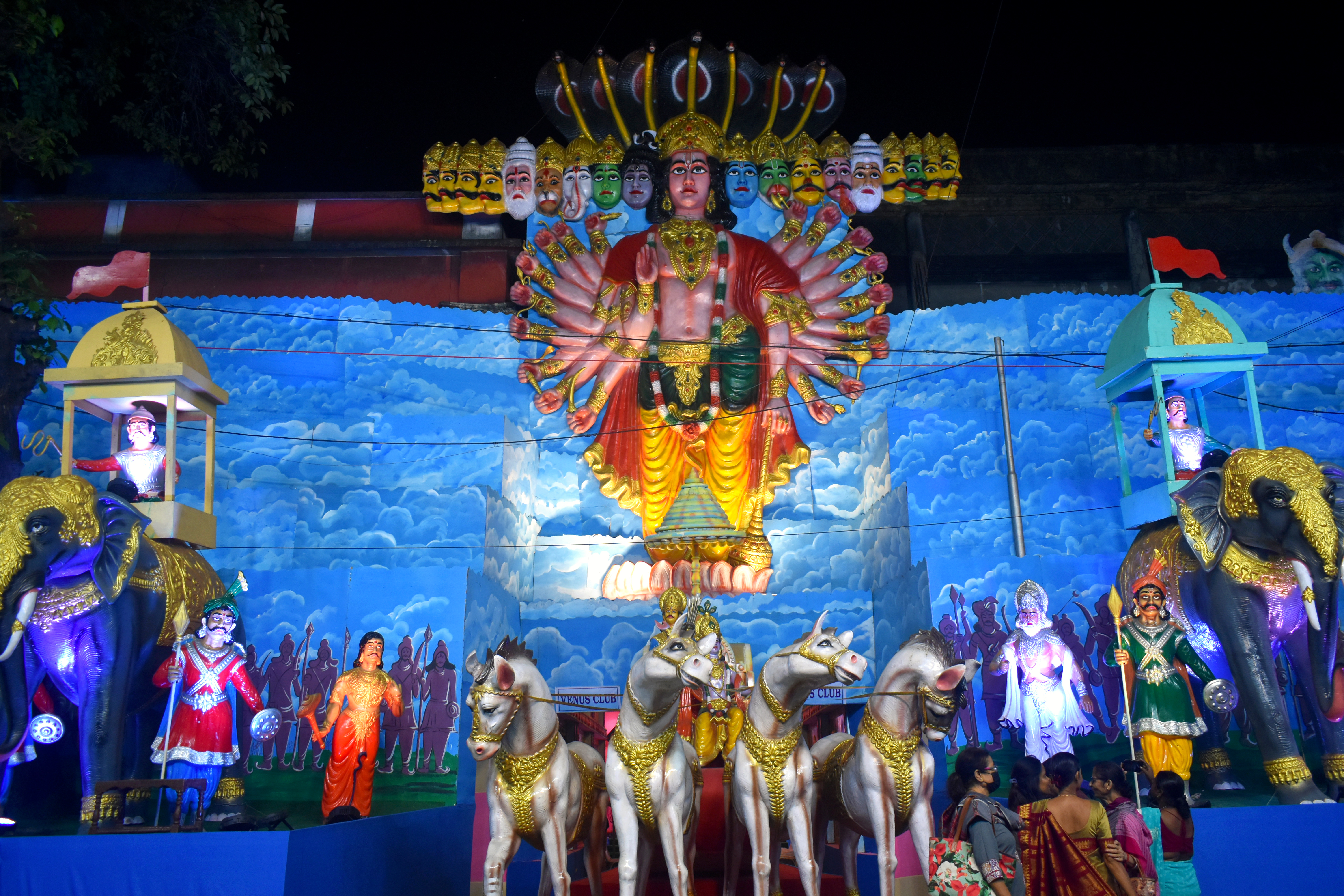 Kali Puja Festival Preparation In Kolkata, India
