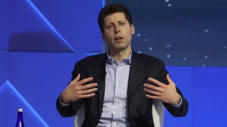 OpenAI CEO Sam Altman speaks during the APEC CEO Summit