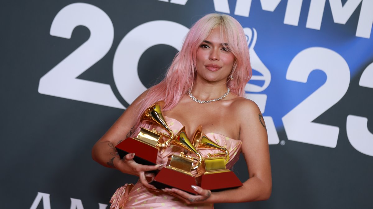 Latin Grammys 2023 winners list: Karol G, Shakira & more