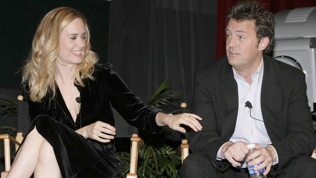 Why Sarah Paulson credits Matthew Perry for serving to her book Tv role