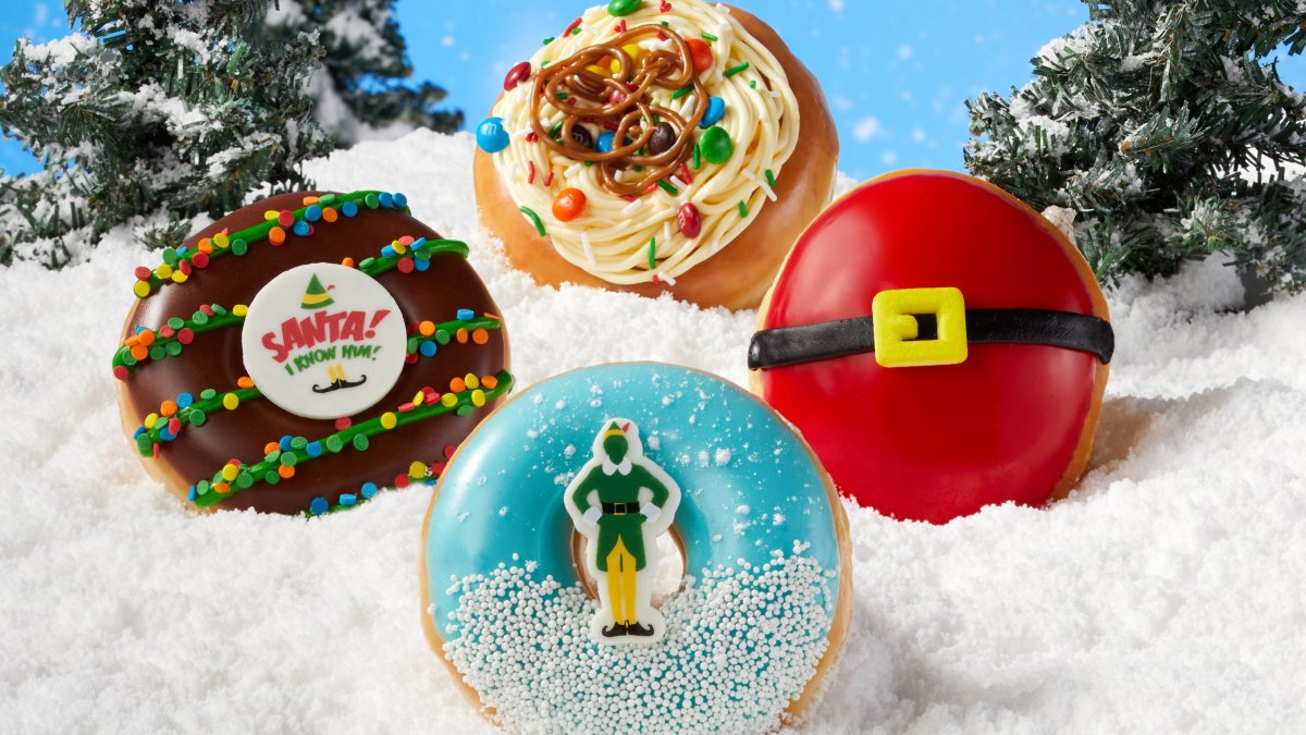 Krispy Kreme celebrates 20th anniversary of ‘Elf’ with doughnut assortment impressed by movie