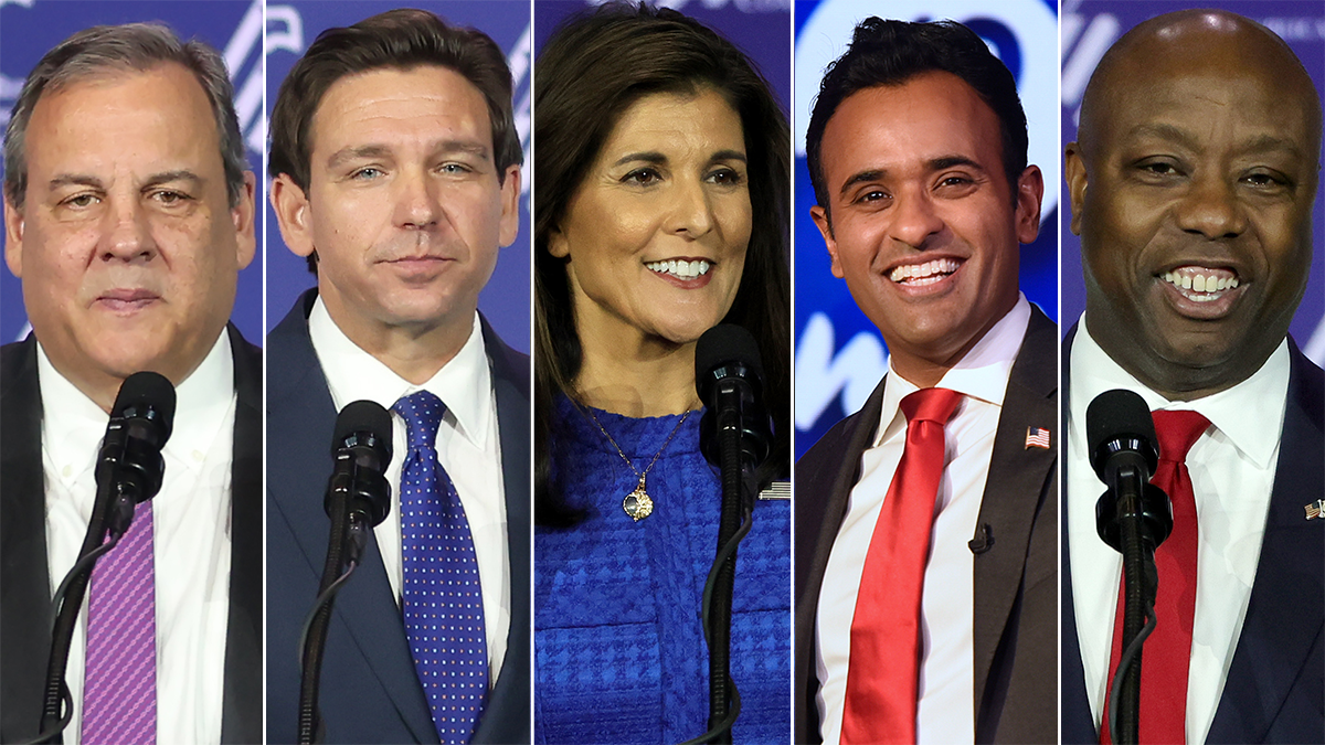 Five Republican presidential candidates take the stage tonight on NBC – NBC  6 South Florida