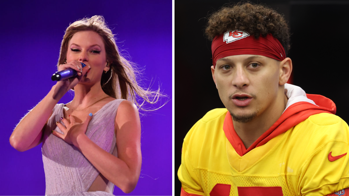 Patrick Mahomes weighs in on Travis Kelce and Taylor Swift’s romance