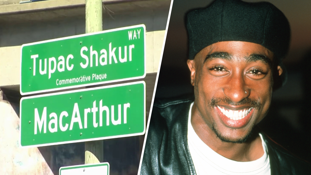 Tupac Shakur Way: Oakland renames stretch of MacArthur Boulevard in honor of rap icon