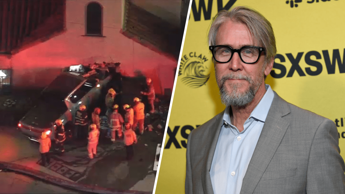 Movie displays instant ‘Succession’ actor Alan Ruck crashes truck into Hollywood pizza store