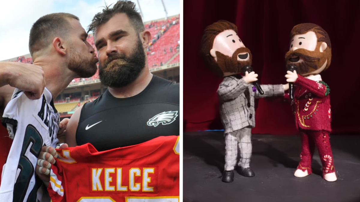 Travis Kelce joins brother Jason in legendary duet for “A Philly Distinctive Christmas Special” album