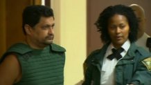 Jose Rojas, accused of a 2012 double murder in Coral Gables, in court in an undated image.