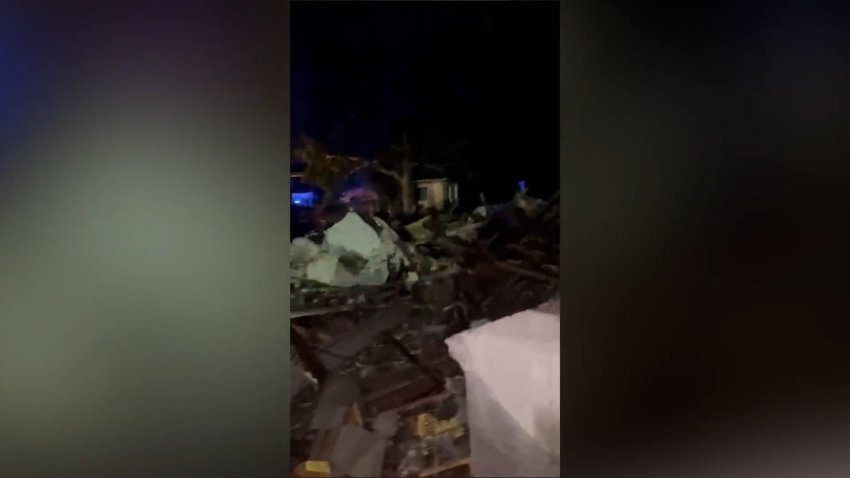 Video shows the immediate aftermath of house explosion in West Park