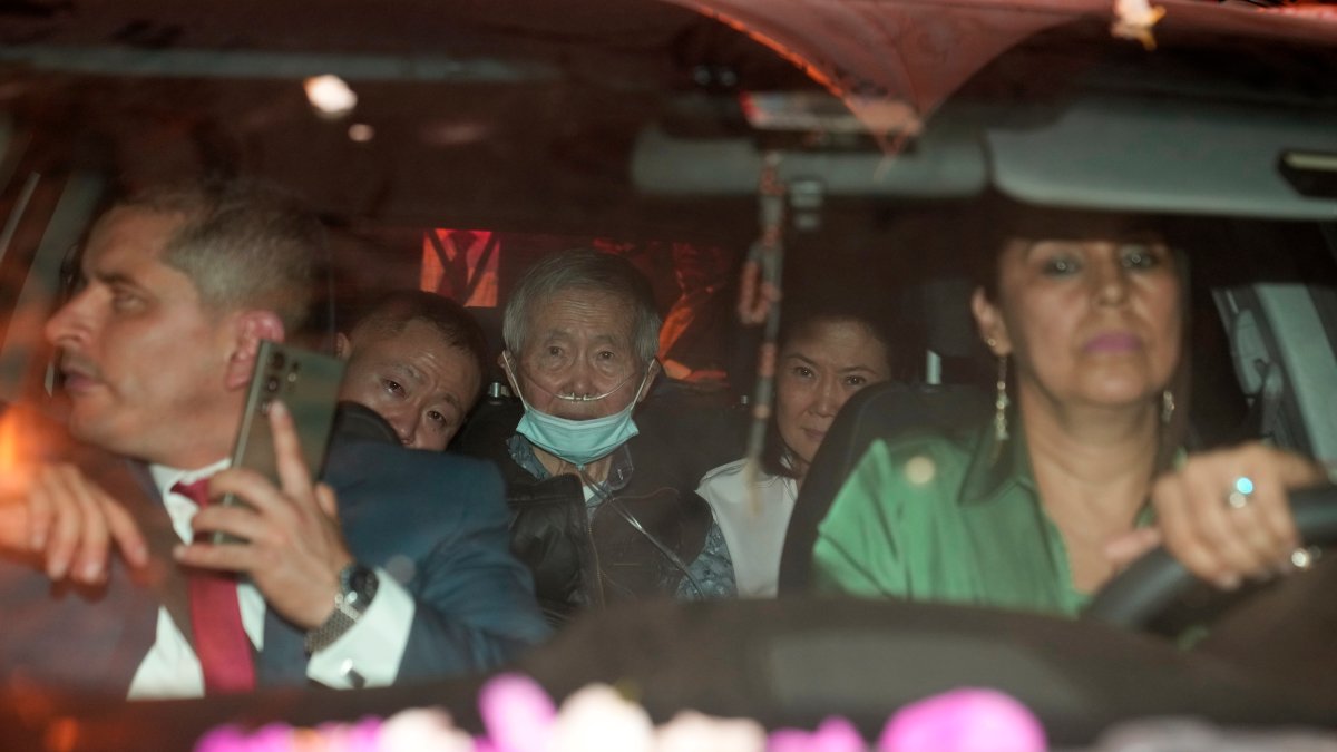 Former Peruvian President Fujimori freed from prison – NBC 6 South Florida - Vimarsana News