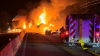 Video shows semitruck fully engulfed in flames after fatal accident on the road to Florida Keys