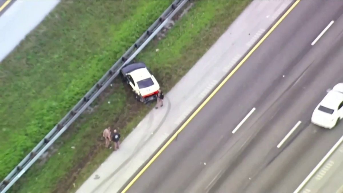 Driver arrested after crashing into trooper, prompts manhunt in Weston ...