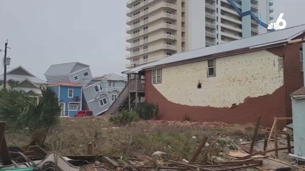 Video shows damage, debris following apparent tornado in Panama City
