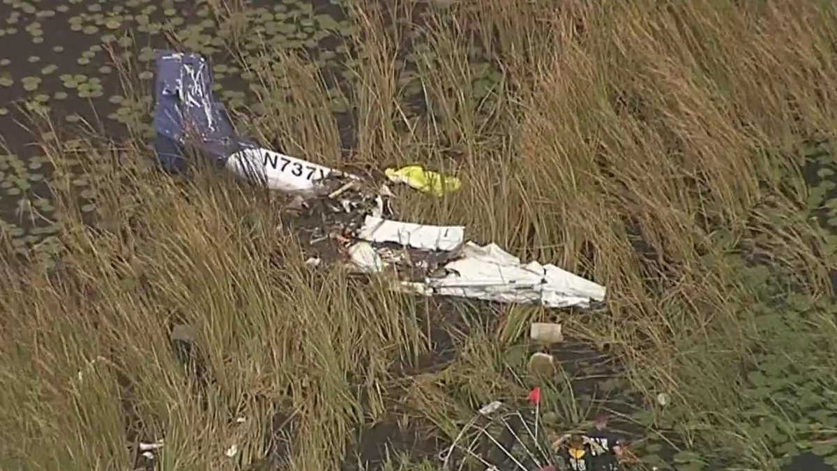 2 killed after small plane crashes in the Everglades near Broward NBC