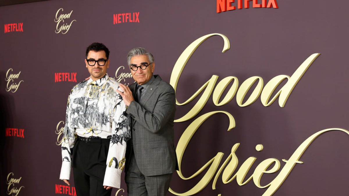 Dan Levy explained father Eugene Levy had an psychological response to his new motion picture