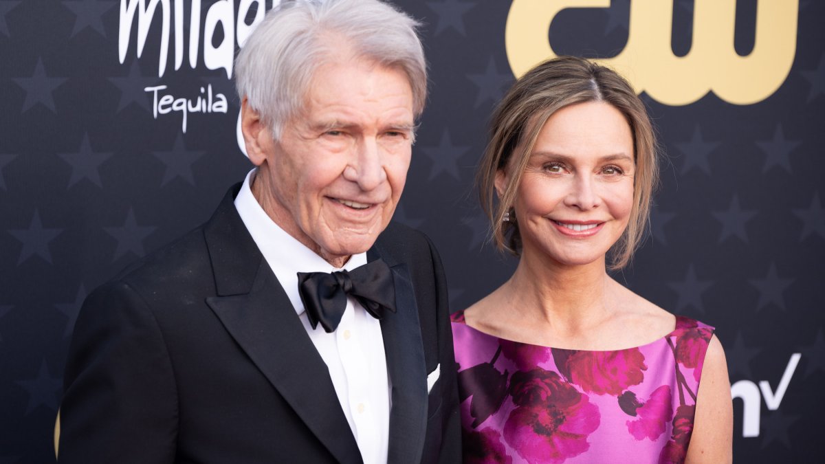 Harrison Ford presents uncommon public shoutout to wife Calista Flockhart