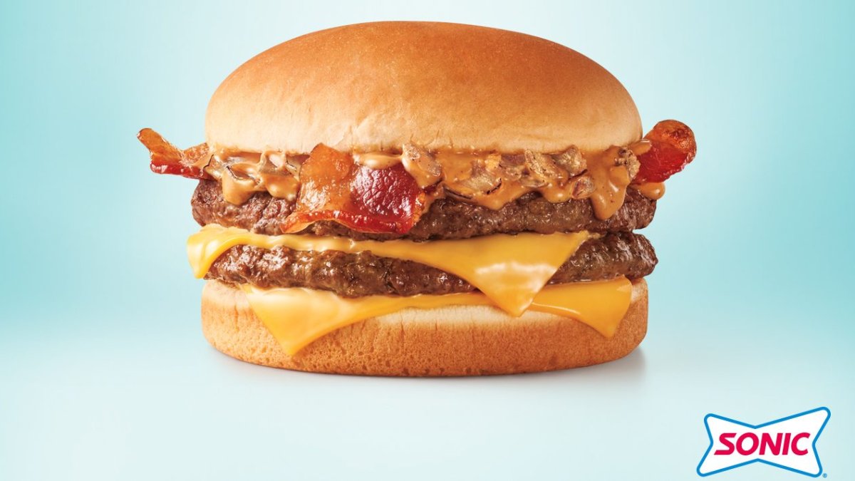 Sonic introduces minimal-time peanut butter and bacon cheeseburger, shake combos