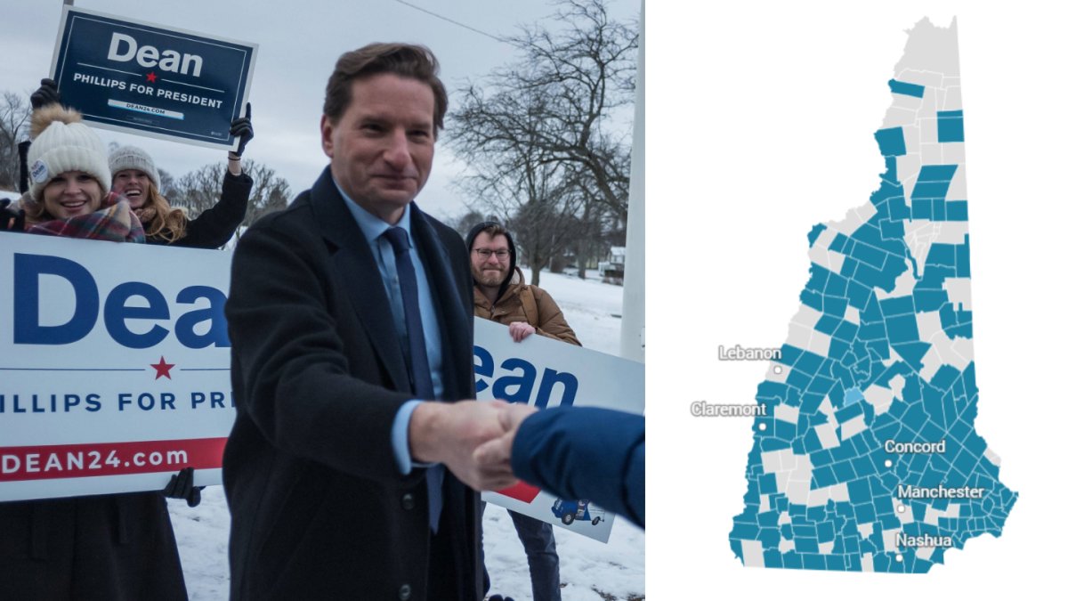 Biden's one loss in NH 2024 Democratic primary to Dean Phillips – NBC 6 South Florida - Vimarsana News
