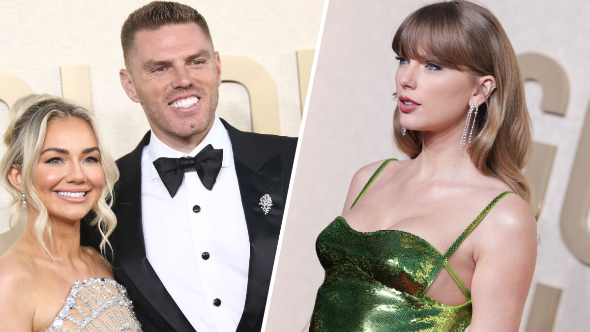 MLB fans bewildered as Freddie Freeman spotted in Taylor Swift Golden Globes photograph