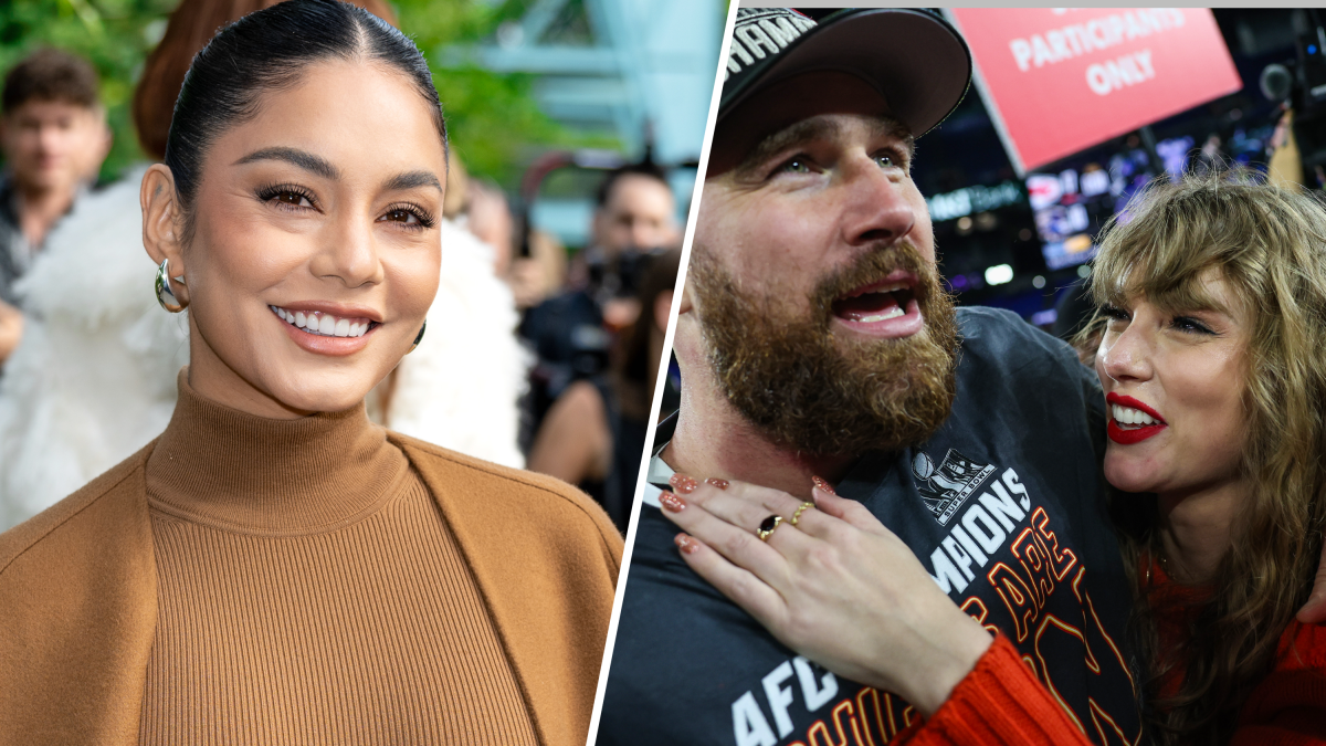 What Vanessa Hudgens thinks about Taylor Swift and Travis Kelce&#039s ‘High School Musical&#039 similarities