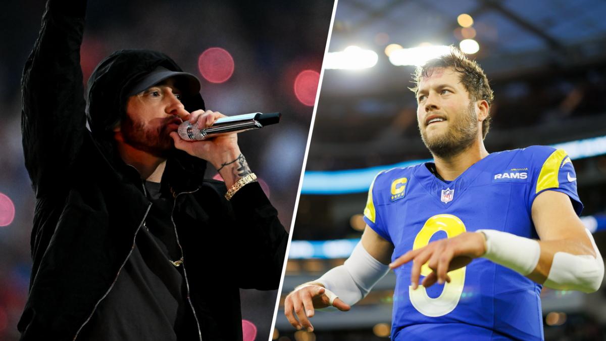 Eminem has message for Matthew Stafford in advance of Rams-Lions clash