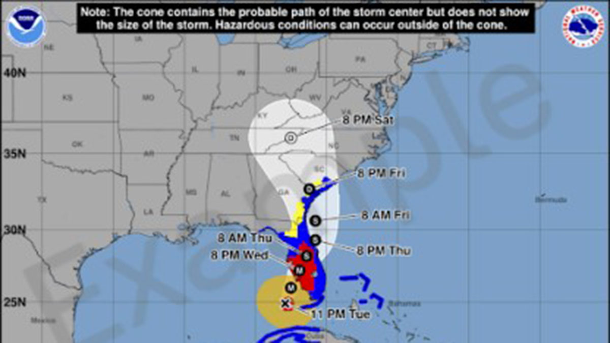NHC making changes to hurricane season forecast cones NBC 6 South Florida
