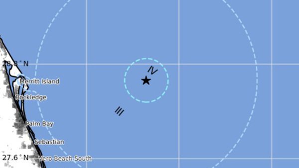 Where was the earthquake in florida today