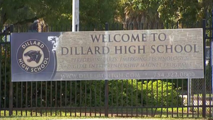 File image of Dillard High School in Fort Lauderdale