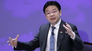 Lawrence Wong, Singapore’s deputy prime minister and finance minister.