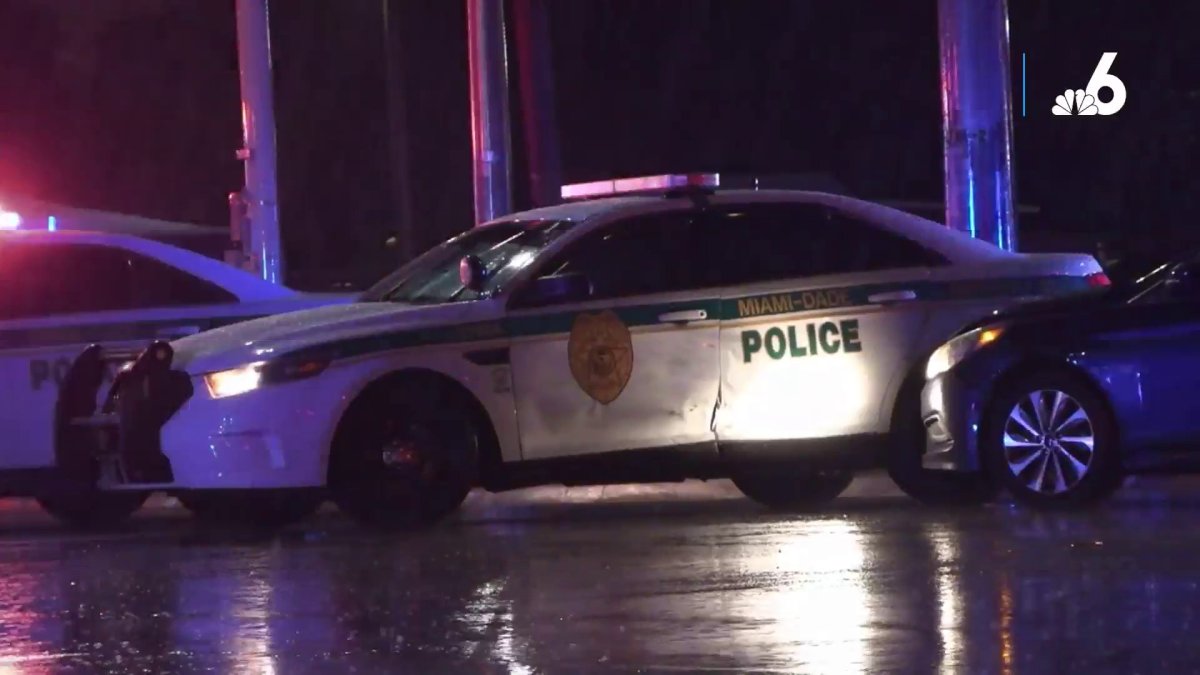 Miami-Dade Police officer taken to hospital after traffic crash – NBC 6 ...