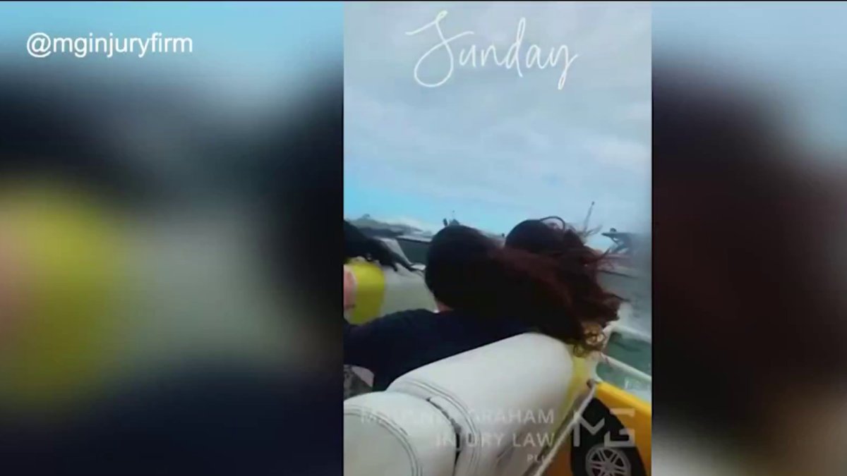 New video shows moment tour boats crashed near PortMiami, injuring 13