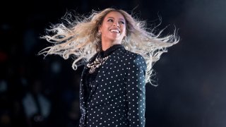 FILE – Beyonce performs at a Get Out the Vote concert for Democratic presidential candidate Hillary Clinton at the Wolstein Center in Cleveland, Ohio, Nov. 4, 2016. Beyonce teased the possibility of new music during a Verizon Super Bowl ad, and then added a cryptic Instagram video that ended with the words “act ii” and a release date of March 29, 2024. (AP Photo/Andrew Harnik, File)