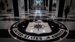 The floor at CIA headquarters in Virginia