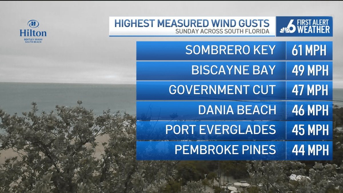 What Wind Gusts Are Considered High