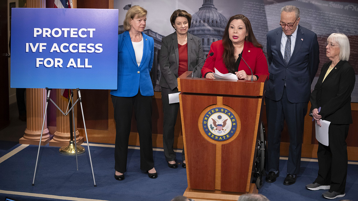 Republicans block Senate bill to protect access to IVF treatments NBC