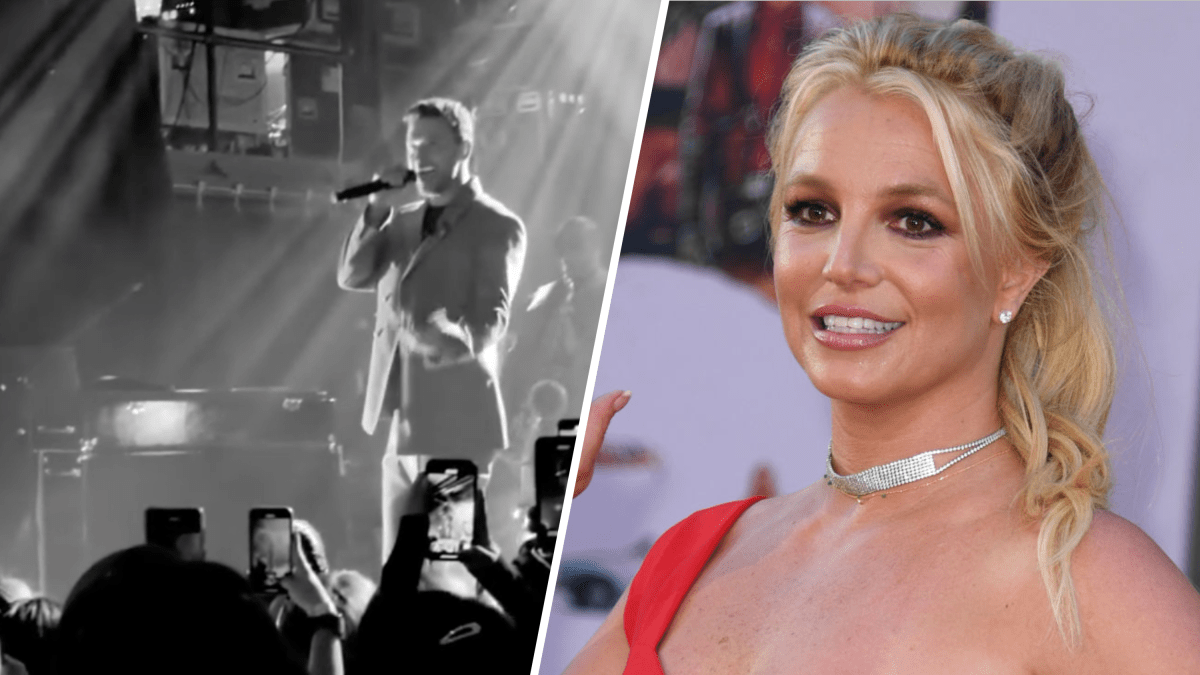 Justin Timberlake appears to toss shade at Britney Spears through NYC live performance