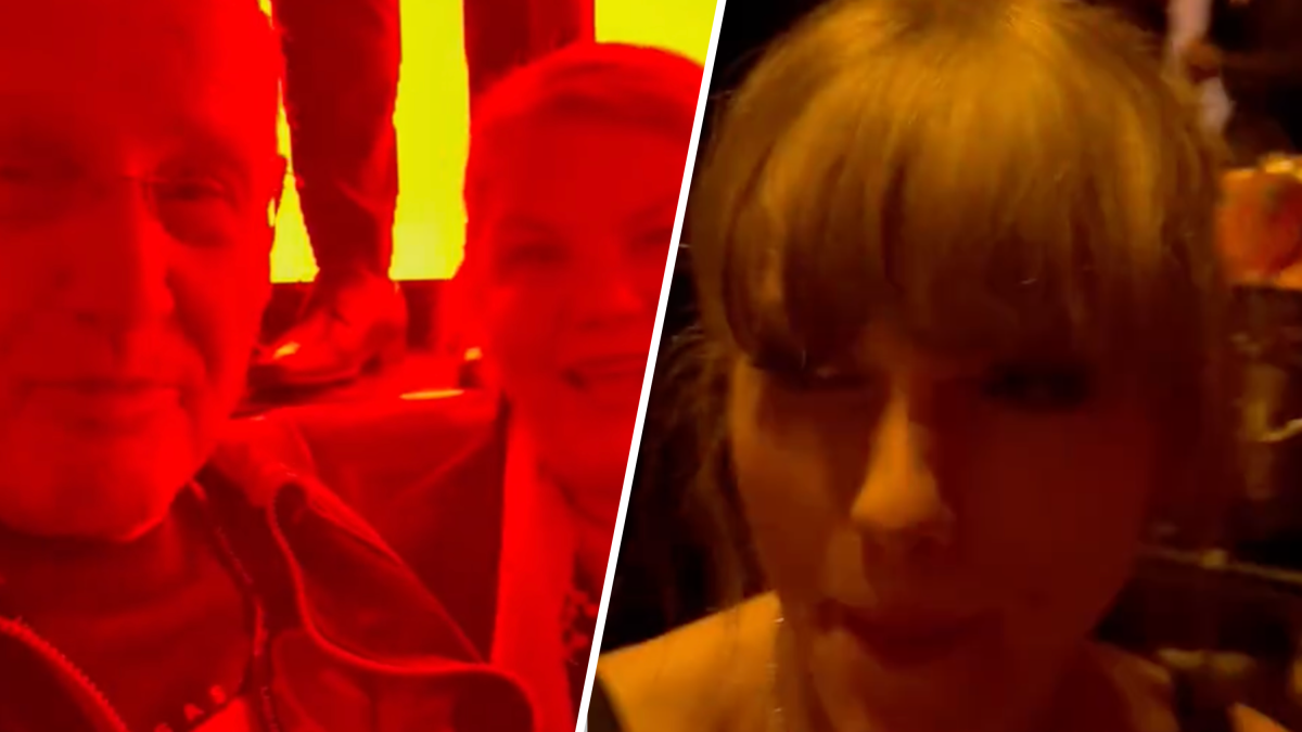 Taylor Swift shares hilarious online video of her moms and dads at the club after Chiefs win Super Bowl