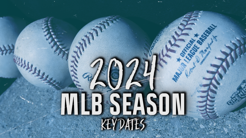 picture that says 2024 mlb season key dates