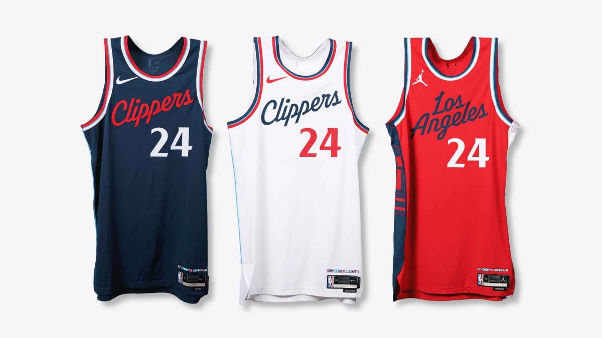 LA Clippers unveil new uniforms, logo and court for 202425 NBC 6