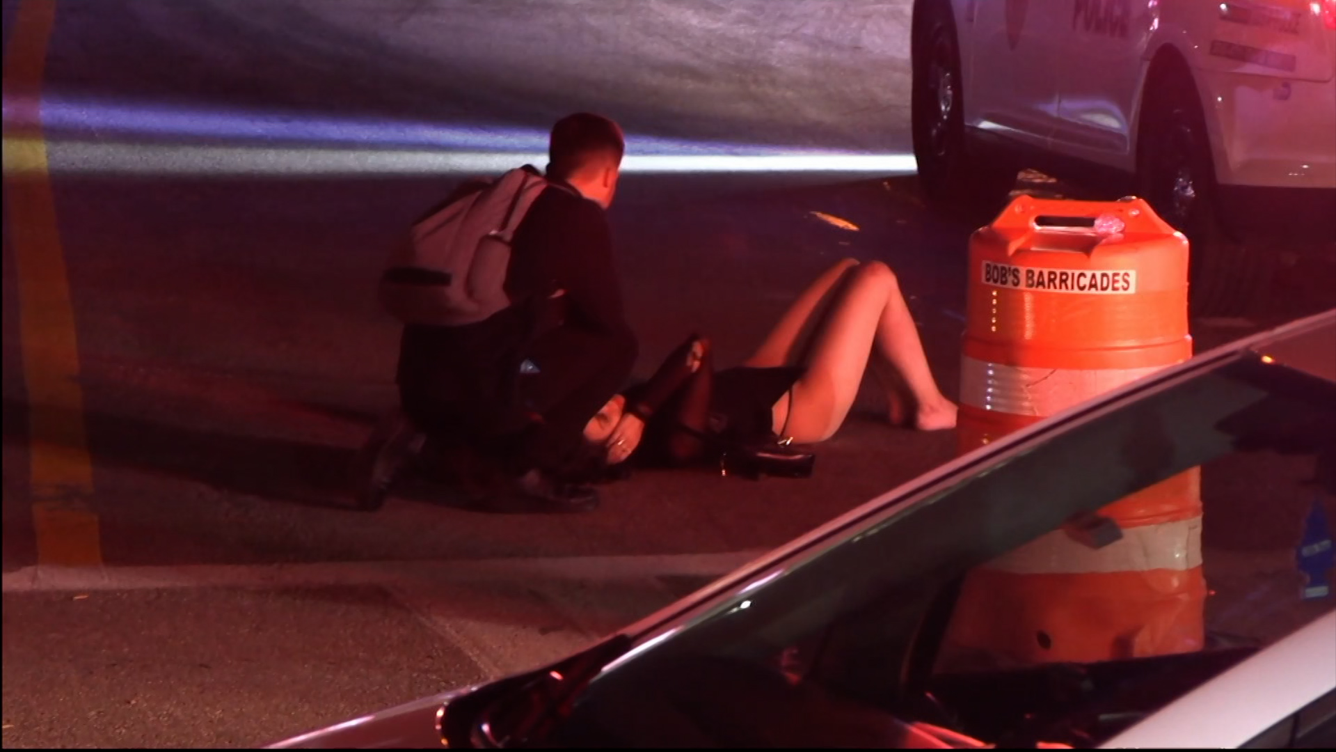 Woman struck by car in Downtown Miami