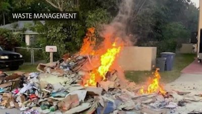 Lithium batteries are a growing problem for trash and recycling services