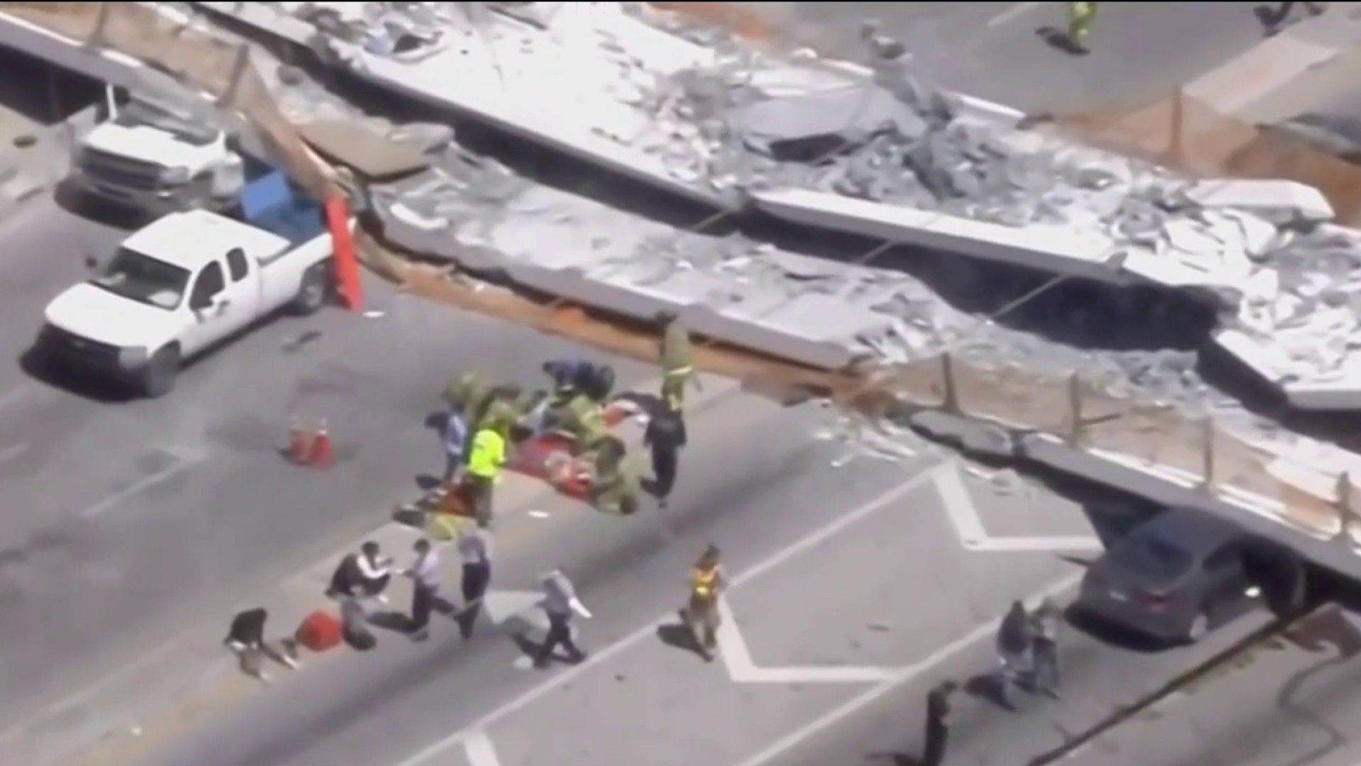 Victims of bridge collapse near Florida International University
