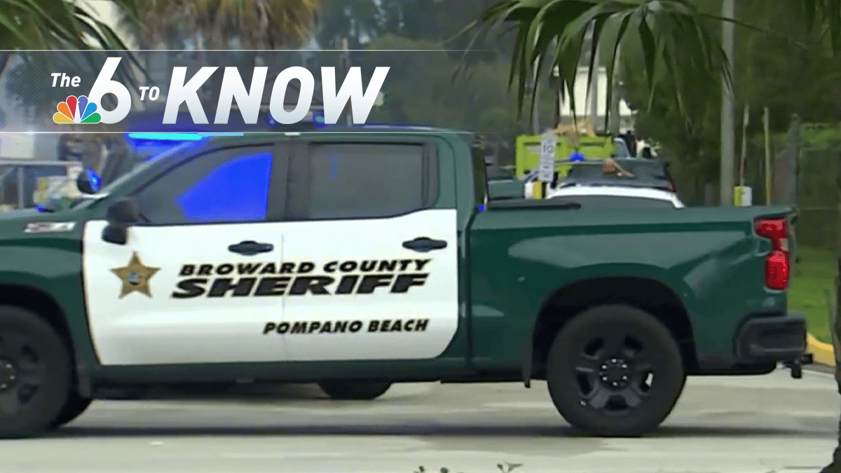 6 to know – Top stories of the day – NBC 6 South Florida
