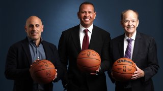 Marc Lore, Alex Rodriguez and Glen Taylor