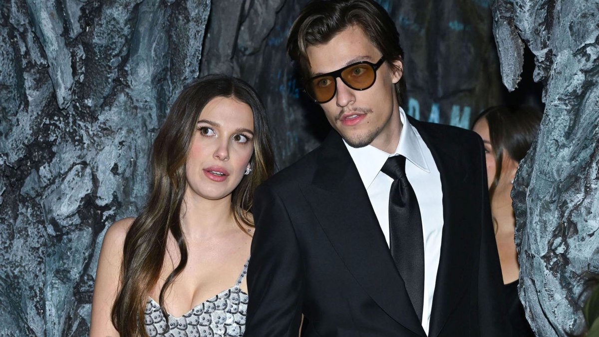 See Millie Bobby Brown in Jon Bon Jovi&#039s new family members picture with fiancé Jake