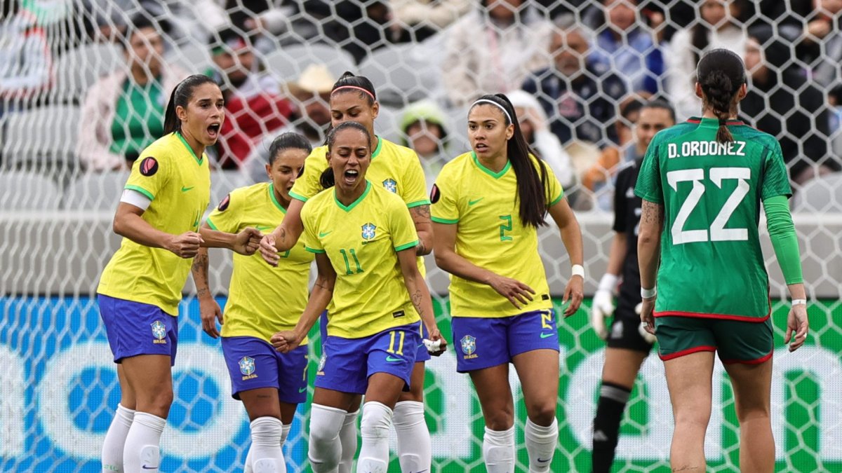 Brazil reaches women’s Gold Cup final with 30 win vs. Mexico NBC 6