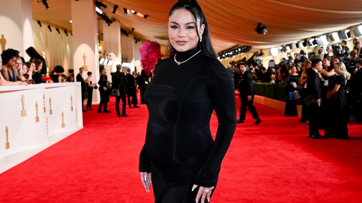 Congrats! Vanessa Hudgens reveals on Oscars crimson carpet that she&#039s expecting with her initially little one